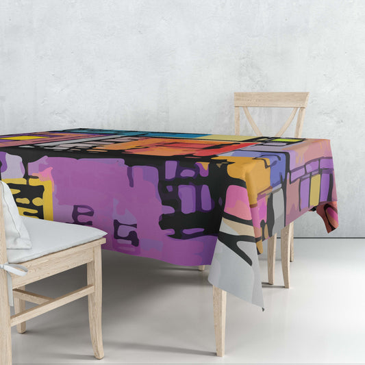 Purple Sky Tablecloth Trendy Home