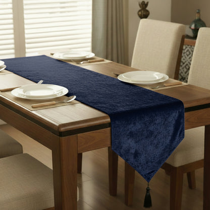 Malai Velvet - Midnight Table Runner Trendy Home