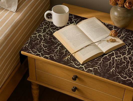 Shanghai - Khaki Bed Side Table Accent