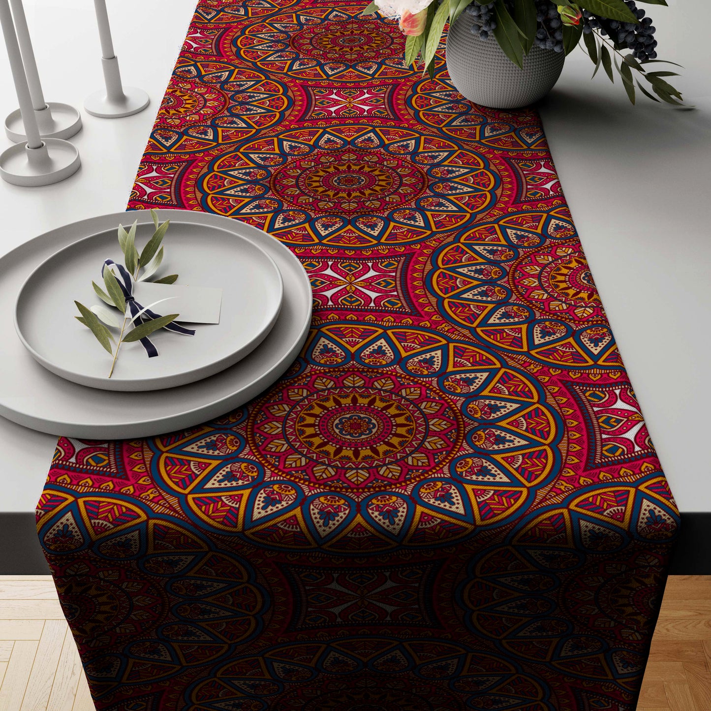 54" Table Runner Trendy Home