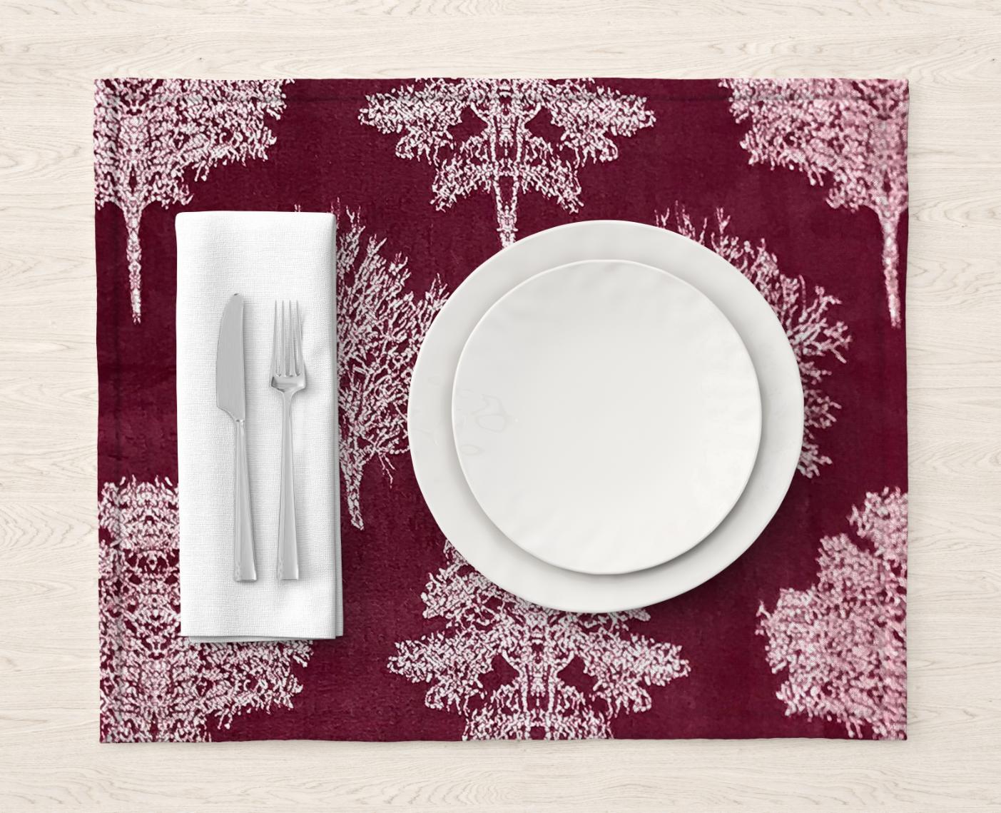 Shanghai - Ruby Table Mat Trendy Home