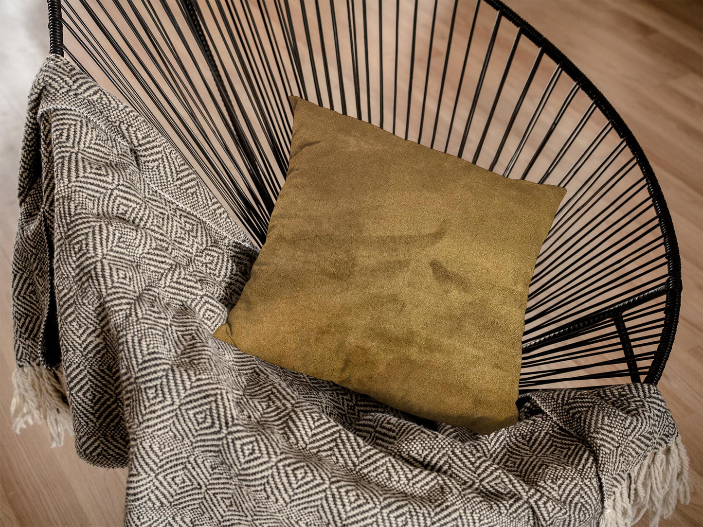 Malai Velvet - Fawn Cushion Cover