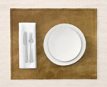 Malai Velvet - Fawn Table Mat