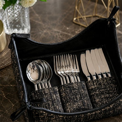 Shanghai - Siyah Cutlery Tray Trendy Home