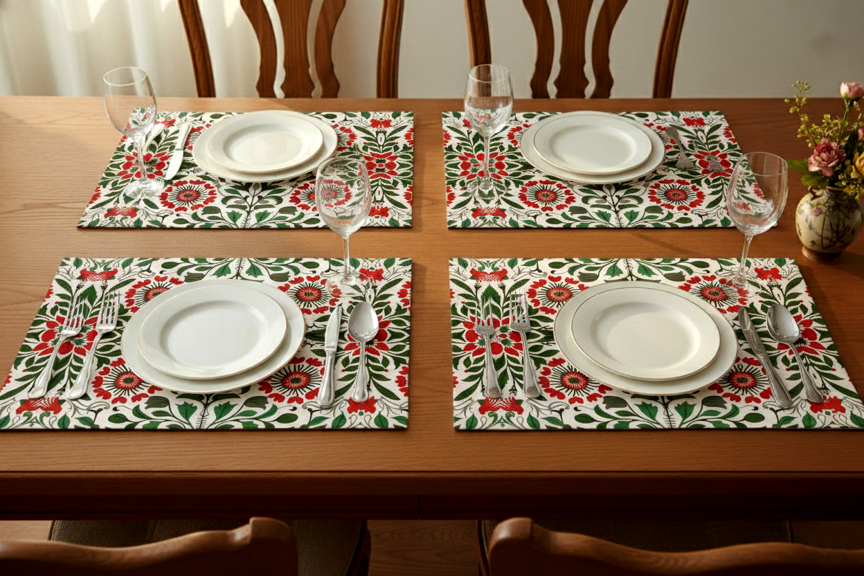 Printed - Imperial Petal Table Mat Trendy Home