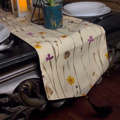 Printed - Illinois Table Runner Trendy Home