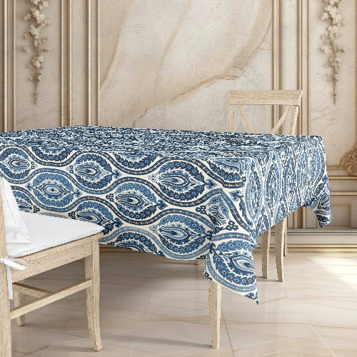 Printed - Moroccan Motif Tablecloth Trendy Home