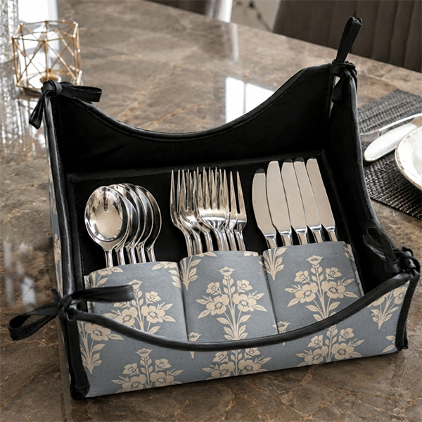 Printed - Country Bouquet Cutlery Tray