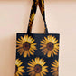 Printed - Sunflower Tote Bag Trendy Home