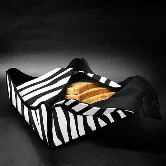 Printed - Zebra Breadbasket Trendy Home