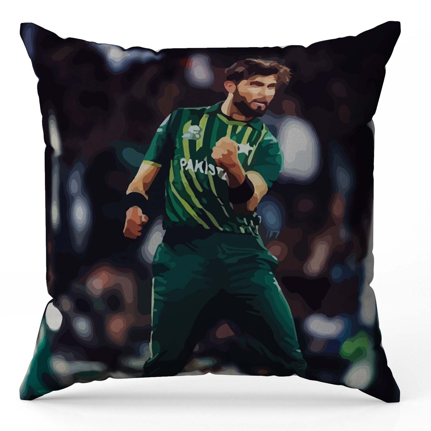 Shaheen Shah Afridi Cushion Cover Trendy Home