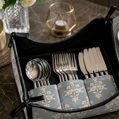 Printed - Country Bouquet Cutlery Tray Trendy Home