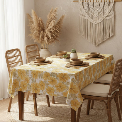 Printed - Honey Blossom Tablecloth Trendy Home