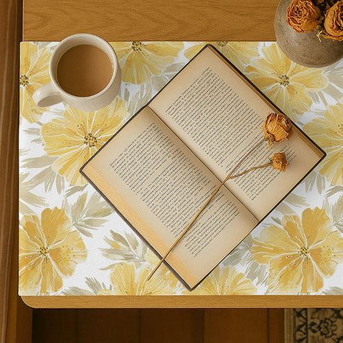 Printed - Honey Blossom Bed Side Table Accent Trendy Home