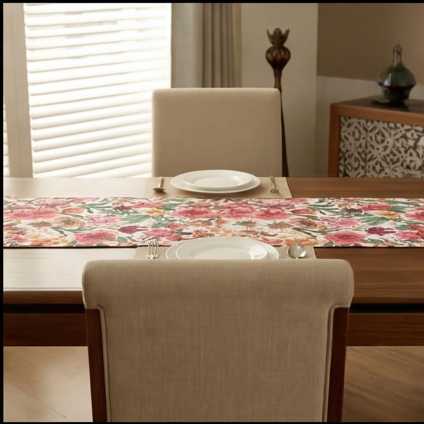 Printed - Meadows Flora Table Runner Trendy Home