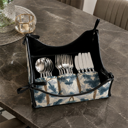 Printed - Blue Oak Cutlery Tray