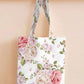 Printed - Pink Rose Tote Bag Trendy Home