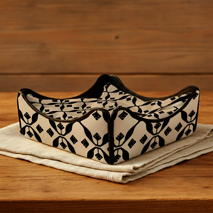 Printed - Beige Nomad Breadbasket Trendy Home