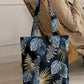 Printed - Moon Leaves Tote Bag