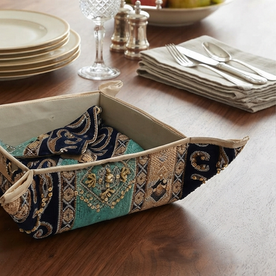 Hand Sequin - Blue Breadbasket Trendy Home