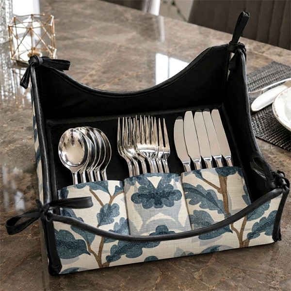 Printed - Blue Oak Cutlery Tray