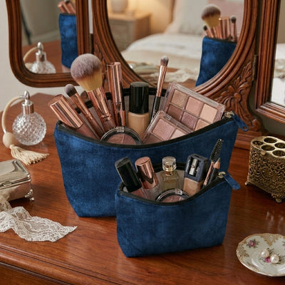 Malai Velvet - Midnight Cosmetic Pouch Trendy Home