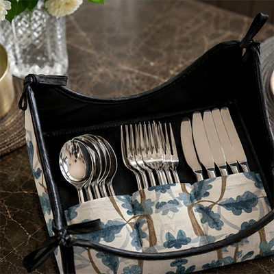 Printed - Blue Oak Cutlery Tray Trendy Home