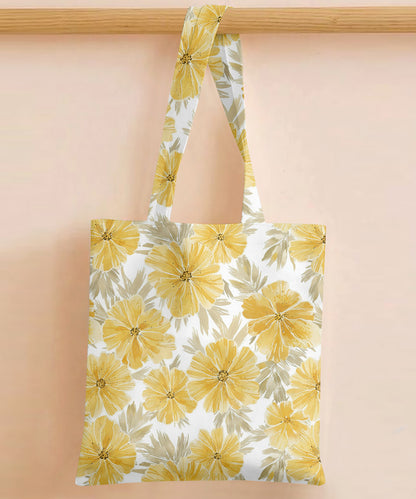 Printed - Honey Blossom Tote Bag Trendy Home