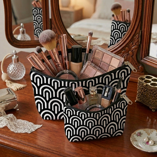 Printed - Monochrome Arch Cosmetic Pouch