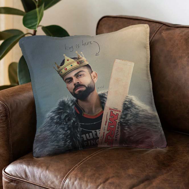 King Kohli Cushion Cover Trendy Home