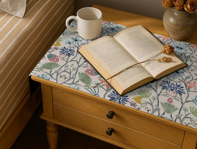 Printed - South Sea Bed Side Table Accent Trendy Home