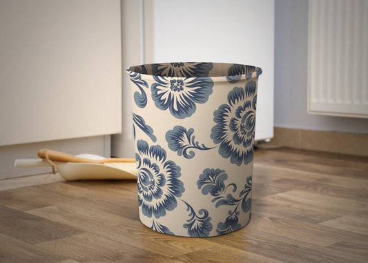 Blue Victoria Dustbin