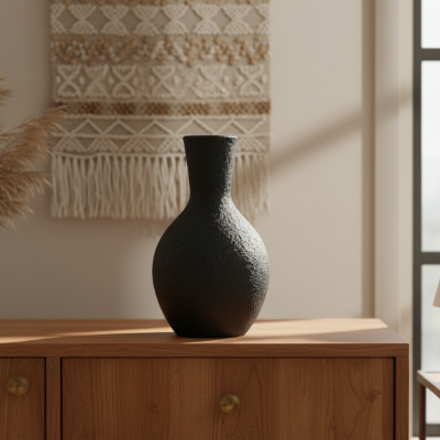 Manor Flask - Carbon Studio Vase Trendy Home