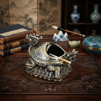 Metallic - Dragon Ashtray