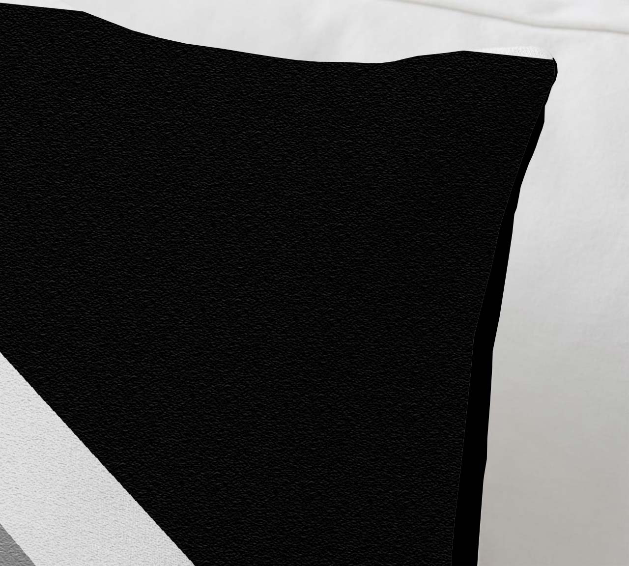 Clementine Black Cushion Cover trendy home