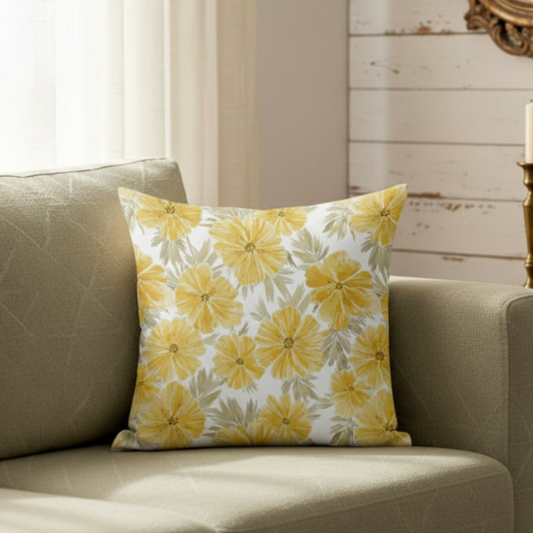 Printed - Honey Blossom Cushion Cover Trendy Home