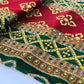 Queen Red Green Table Runner Trendy Home