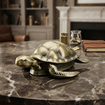 Metallic - Turtle Ashtray