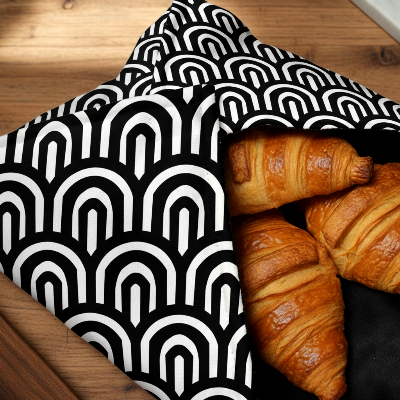 Printed - Monochrome Arch Roti Kapra Trendy Home