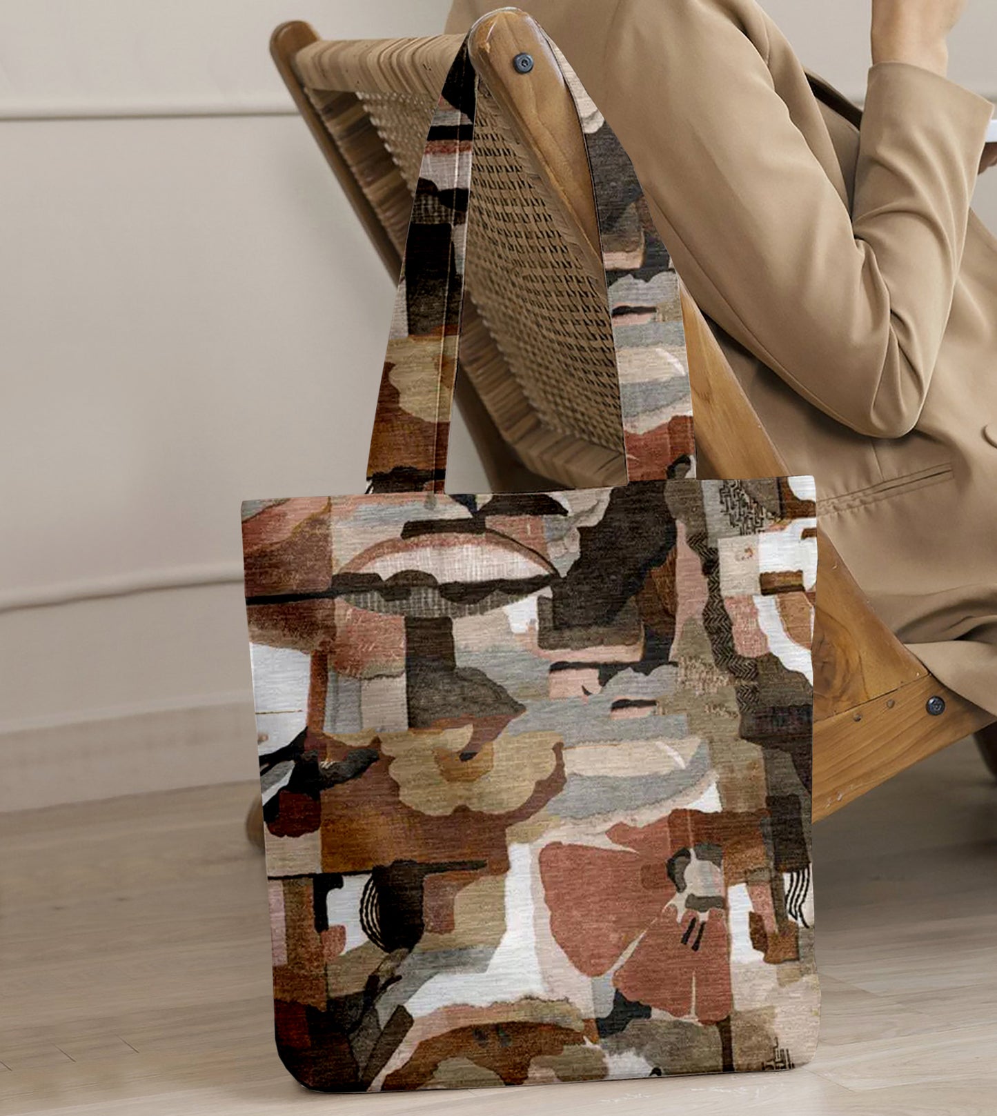 Printed - Artisan Mosaic Tote Bag Trendy Home