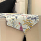 Printed - Floral Jersey Bed Side Table Accent