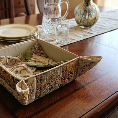 Hand Sequin - Green Breadbasket Trendy Home