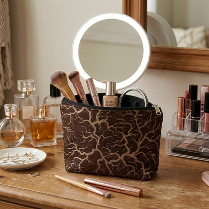 Shanghai - Khaki Cosmetic Pouch Trendy Home