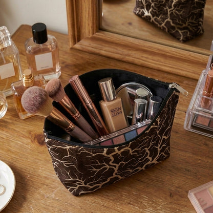 Shanghai - Khaki Cosmetic Pouch Trendy Home