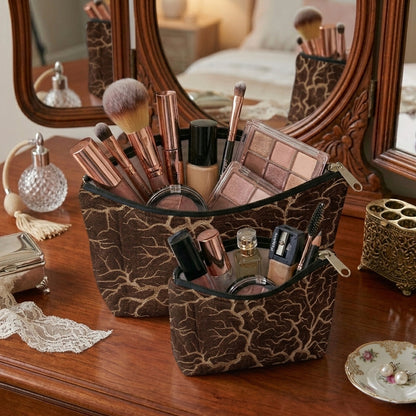 Shanghai - Khaki Cosmetic Pouch Trendy Home
