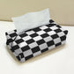 Check Game Tissue Box Trendy Home