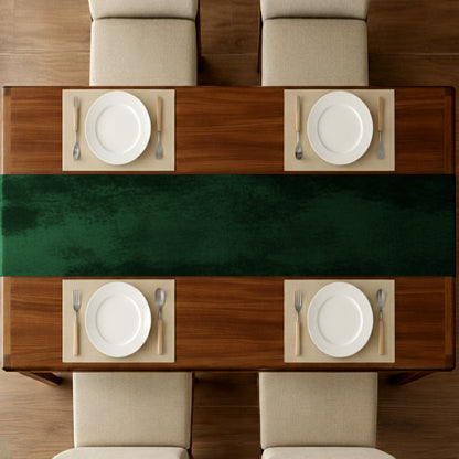 Malai Velvet - Emerald Table Runner Trendy Home