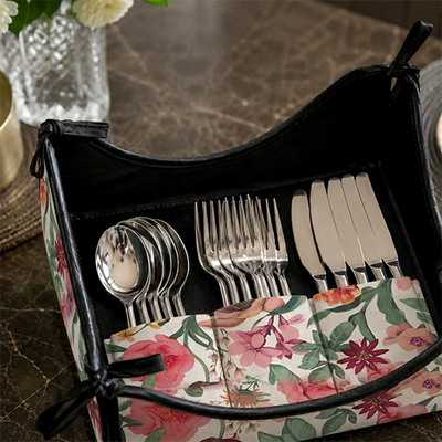 Printed - Meadows Flora Cutlery Tray Trendy Home