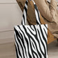 Printed - Zebra Tote Bag