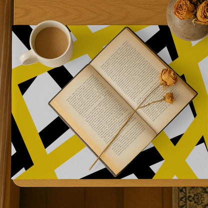 Printed - Celestial Gold Bed Side Table Accent Trendy Home